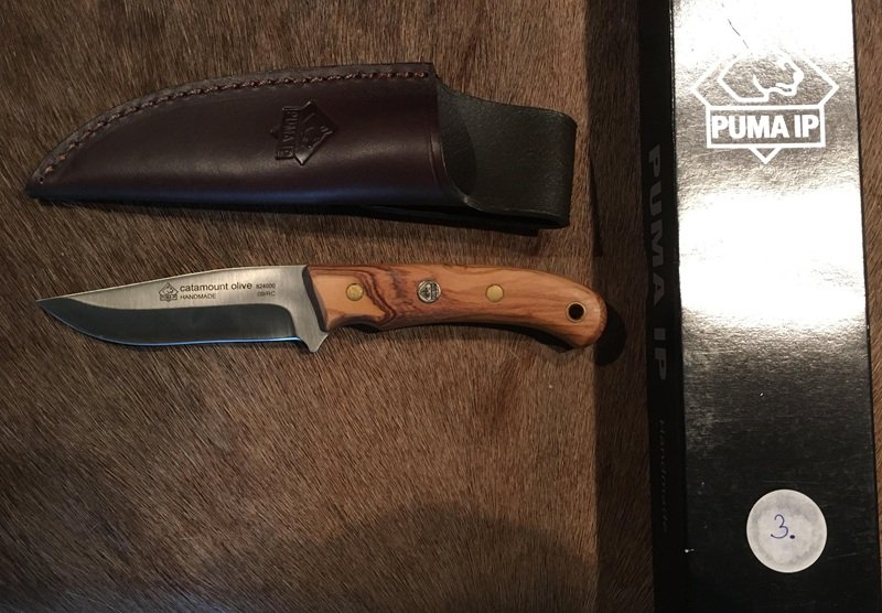 Jagdmesser Puma "catamount olive" – kuva 1