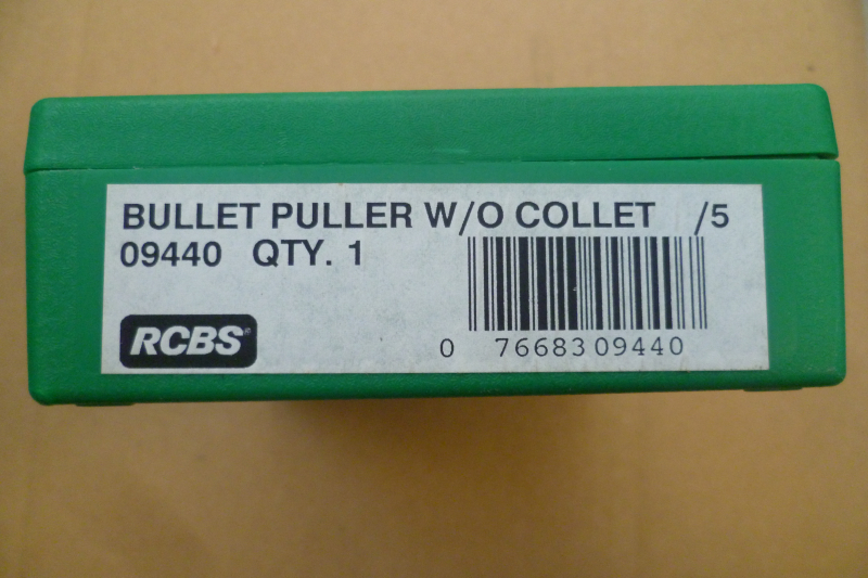 Matrize RCBS Bullet Puller W/O Collet – attēls 2