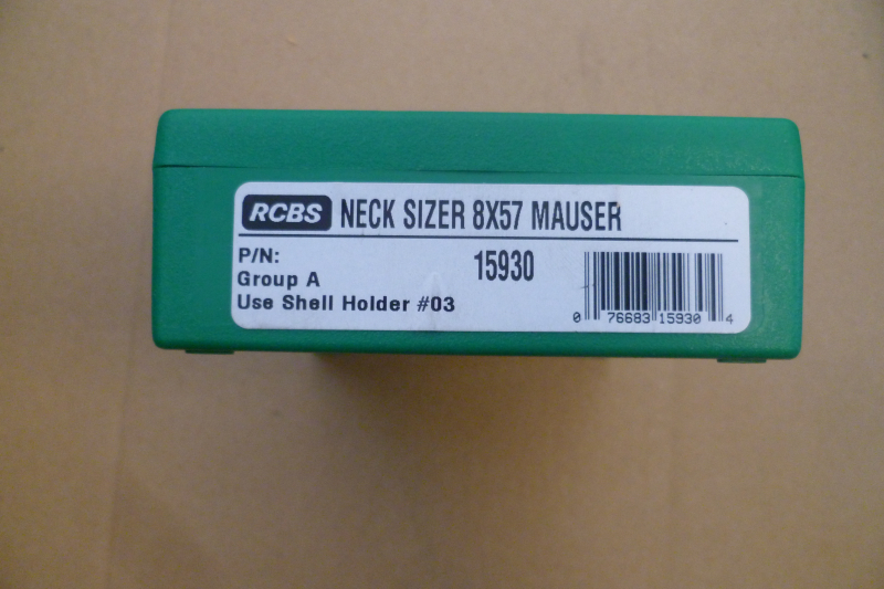 Matrize RCBS 8x57 Mauser Neck Sizer – image 2