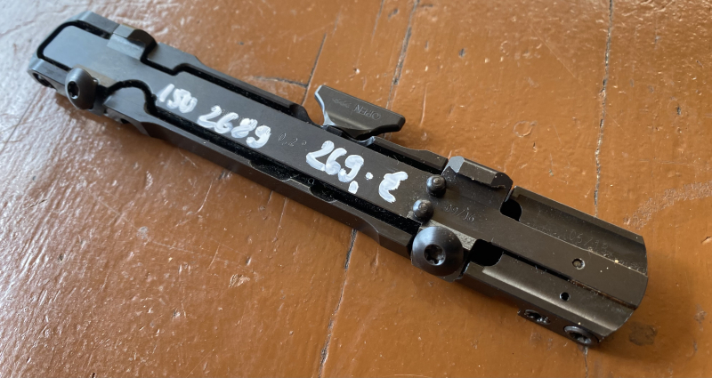 Dentler Grundschiene Basis Vario für Sauer 404 – Bild 2
