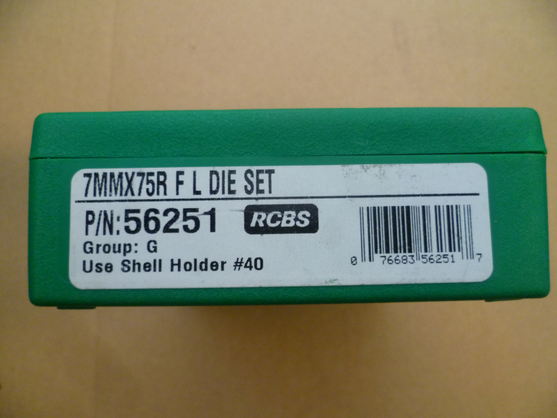 Matrize RCBS 7x75 R – billede 2