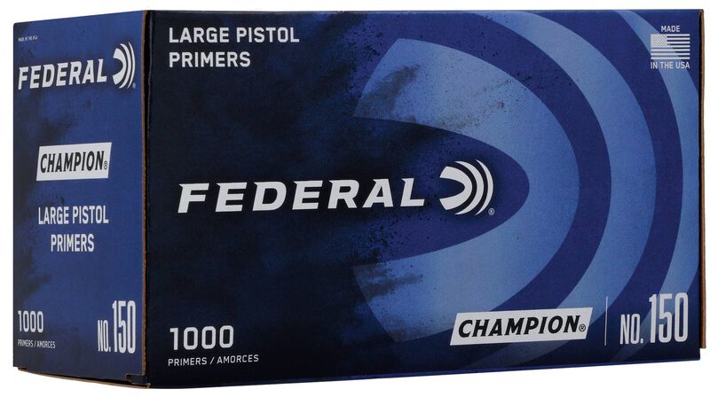 Federal Zündhütchen NR.150 Large Pistol - 1000St. – Bild 1