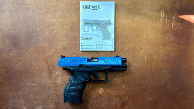 Walther RAM PPQ M2 / T4E Umarex .43 (Blau) – Komplettset inkl. Emergency-Magazin & Koffer & Zubehör – Bild 3
