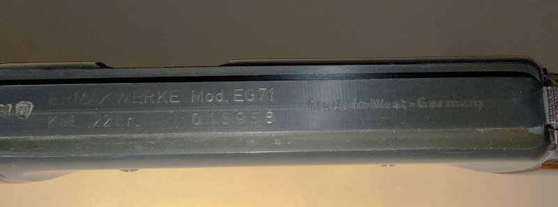 Unterhebel Modell Erma EG71 Kal. 22lr. – Bild 4