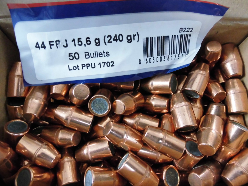 Geschosse PPU .44 mag 240gr VM – kuva 1