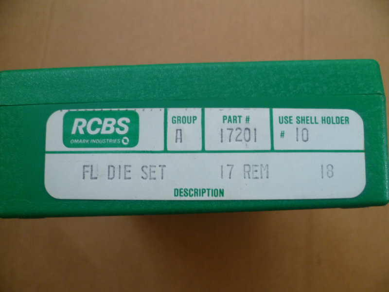 Matrize RCBS .17 Rem. – nuotrauka 2