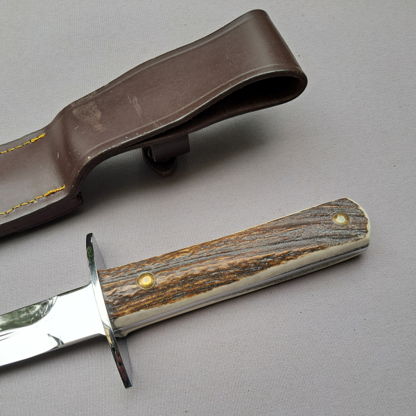 Hirschfänger Saufänger Cudeman Hirschhorngriff – Bild 4