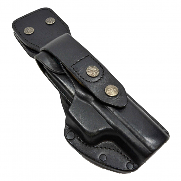 Gürtelholster, Deutsche Polizei P7 Leder schwarz rechts – Bild 1