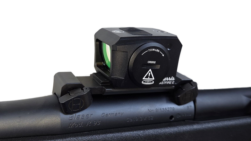Rotpunkt BURRIS FASTFIRE E | mit Sattelmontage für BLASER | SAUER 505 // NEUWARE VOM FACHHÄNDLER – Bild 2