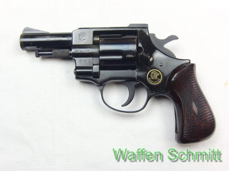 Schreckschuß-Revolver Weihrauch Arminius HW1G, Kaliber 9mm R Knall!!! – Bild 1