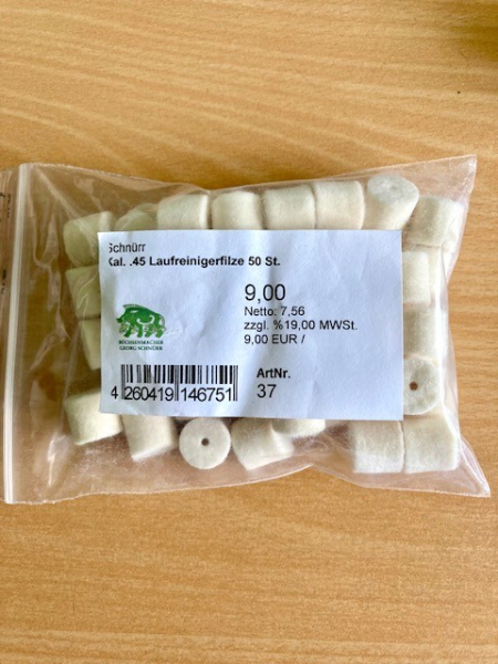 Laufreiniger Pfropfen – Bild 1