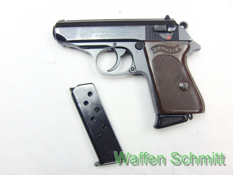 Pistole Walther PPK, Kaliber 7,65mm Browning mit Reservemagazin!!! – Bild 1
