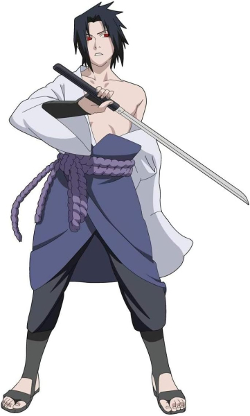 Sasuke Uchiha Naruto Anime Katana – afbeelding 2