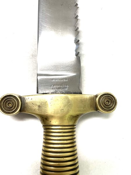 Schweizer Faschinenmesser M1842/52 mit Scheide – Bild 4