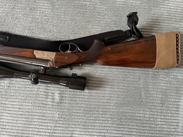 Krieghoff Drilling 7x65R,12/70 & EL .22 Hornet mit Zeiss Diavari – Bild 5