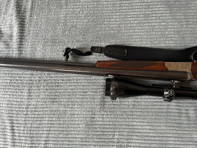 Krieghoff Drilling 7x65R,12/70 & EL .22 Hornet mit Zeiss Diavari – Bild 4