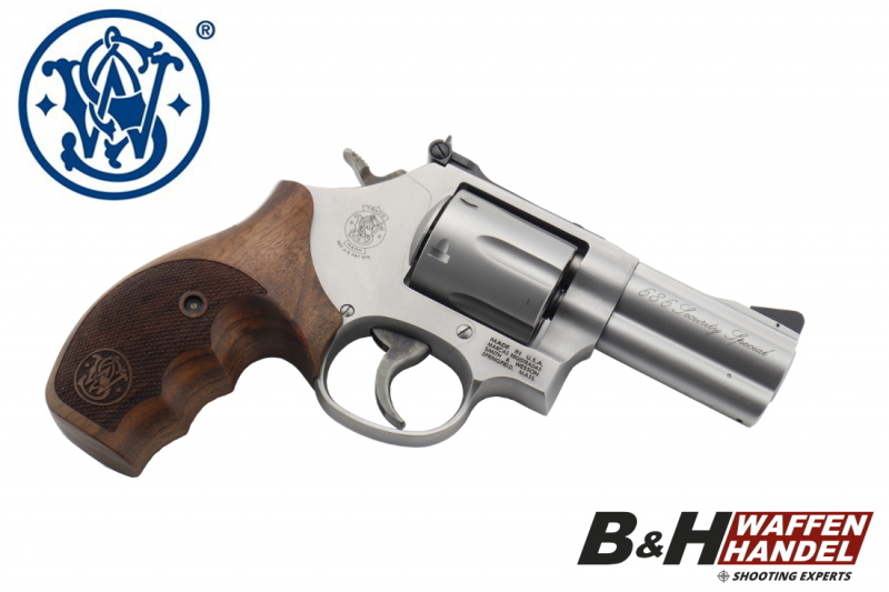 Neuwaffe, auf Lager: Smith & Wesson 686 3" Security Special Revolver – Bild 1