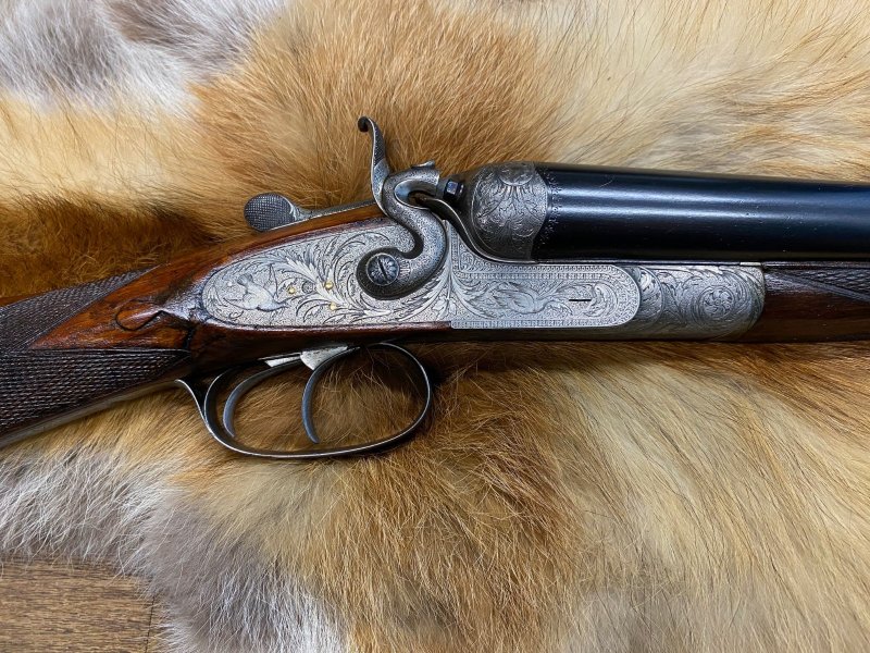 Auguste Francotte "Maker and Patentee Liege & London" Doppelflinte 12/65 – Bild 4
