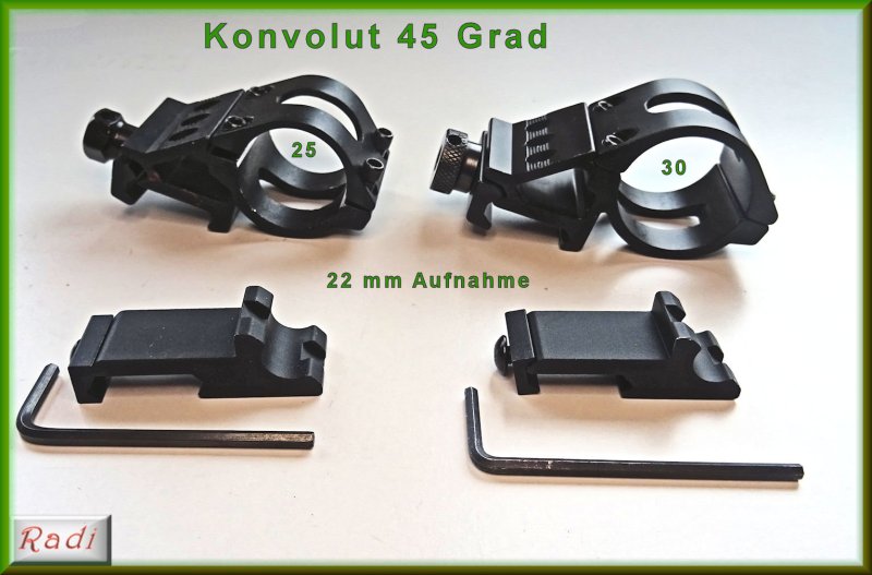 45 Grad Montagen und Adapter – Bild 1