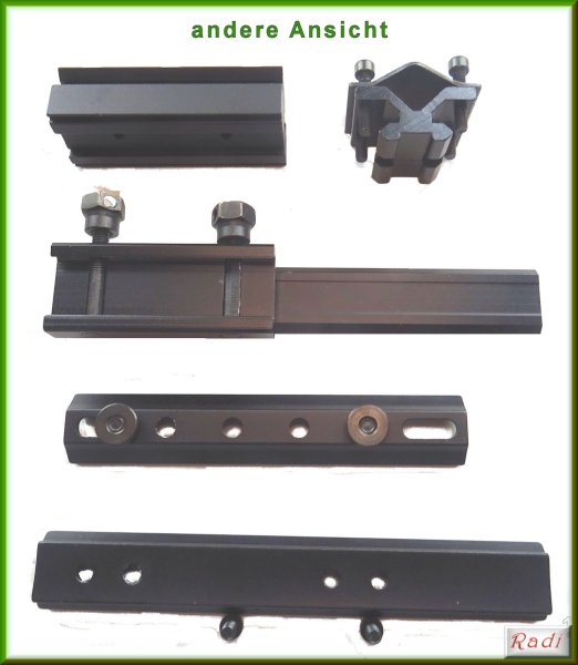 Konvolut Schienen und Adapter – Bild 2