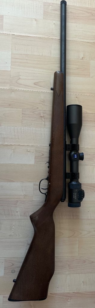 Titel: Savage Modell 93R17, Kal. .17 HMR mit Zeiss Duralyt 3–12×50 - Krähen und Raubwildjäger – Bild 5