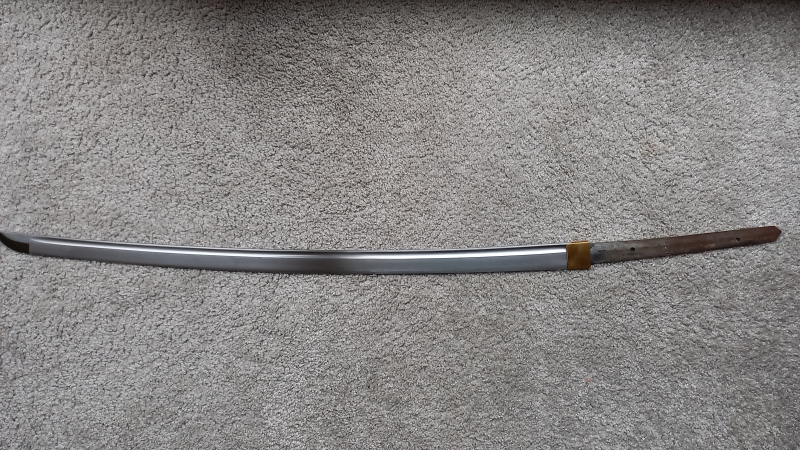 Handgeschmiedetes-Gefaltetes Damaszener Katana KLINGE – Bild 1