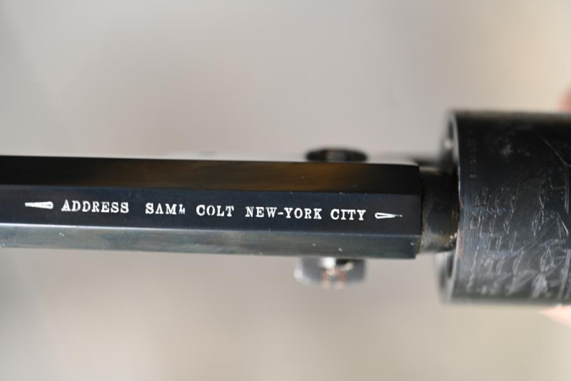 Perkussionsrevolver Vorderlader Western-Revolver Colt M 1851 Navy Kaliber .36 Black Powder Bj. 1975 – Bild 5