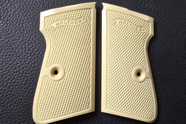Walther PP / PPK Griffschalen Weiß NEU – obrázek 1