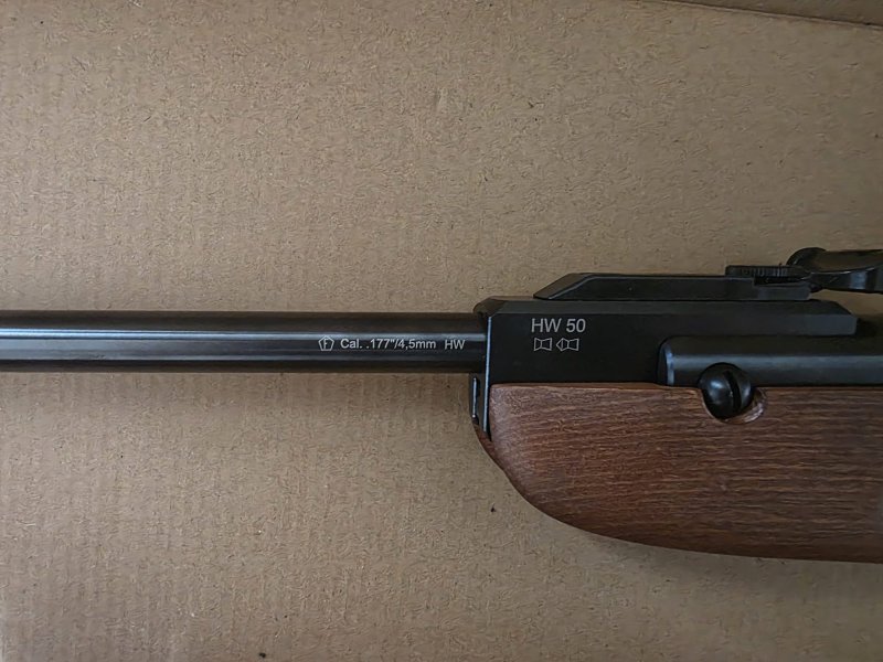 Weihrauch HW50 mit Zielfernrohr 4,5mm – Bild 2