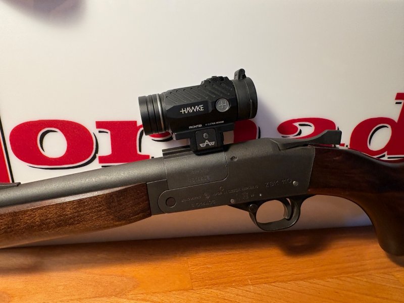 CZ Brno Kipplaufbüchse .222 Rem. mit Wechsellauf 12/70 und Optik – Bild 2