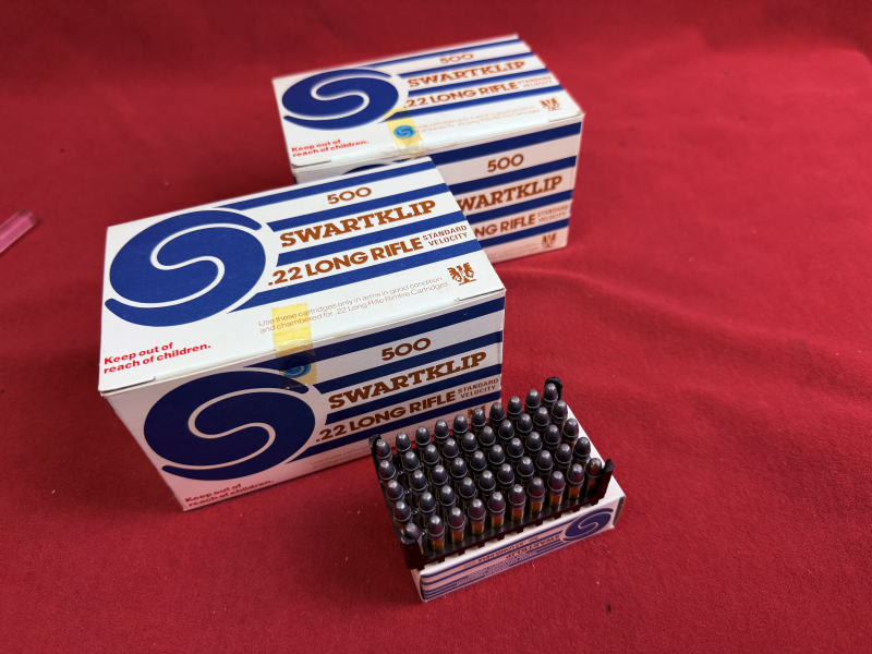 .22LR Munition 1000 Schuss, Swartklip – Bild 1
