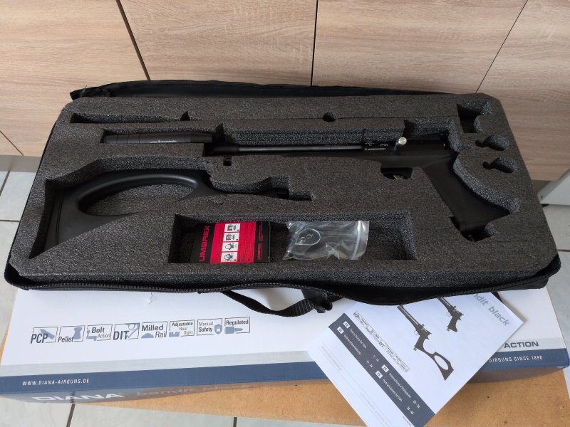 Diana Bandit Schwarz PCP Kaliber 4,5 mm – Bild 2
