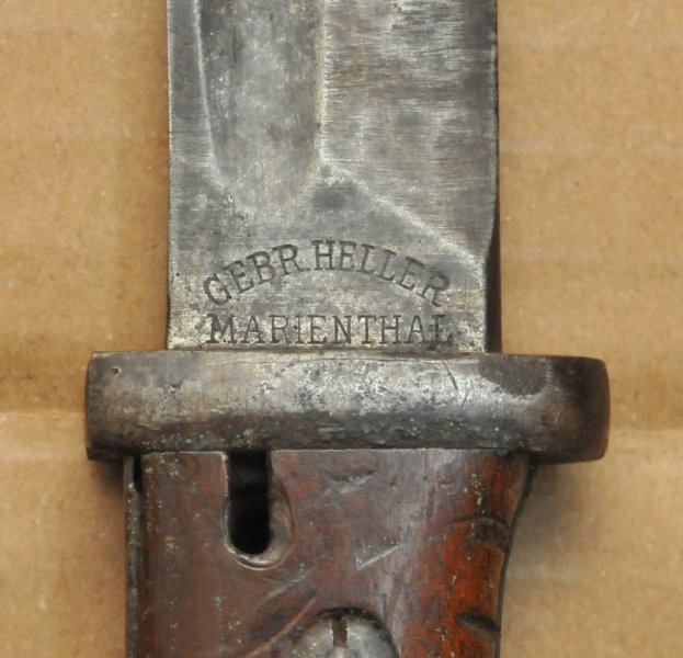 Preussisches 84/98 nA Bajonett Nr 6 - Doppelhersteller – Bild 3