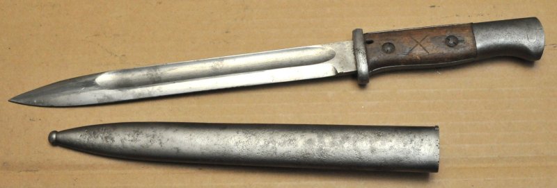 Preussisches 84/98 nA Bajonett Nr 7 - Doppelhersteller – Bild 2