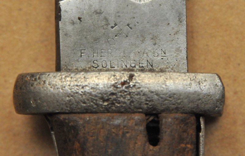 Preussisches 84/98 nA Bajonett Nr 7 - Doppelhersteller – Bild 4