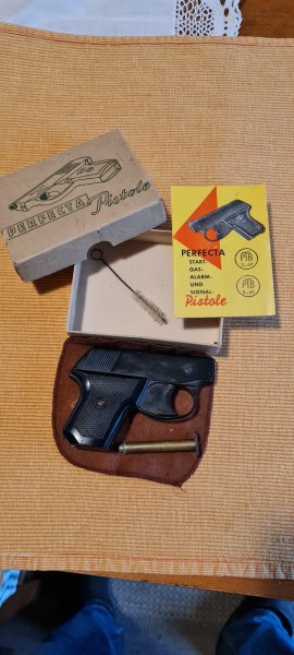 Perfecta Start-Pistole Model "S" Kal.6mm Flob. – Bild 4