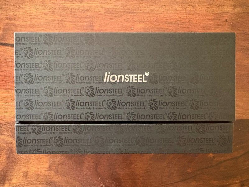 LionSteel N.ONE N1-BL Frame Lock, Magnacut, Blue Titanium, Taschenmesser *Neu* – Bild 3