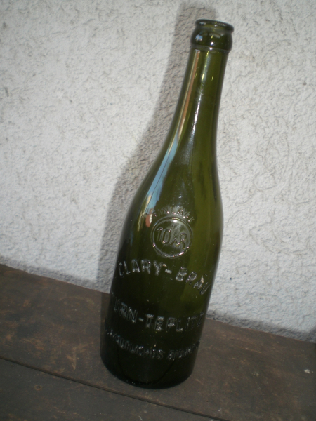 antike Bierflasche um 1890 – Bild 1