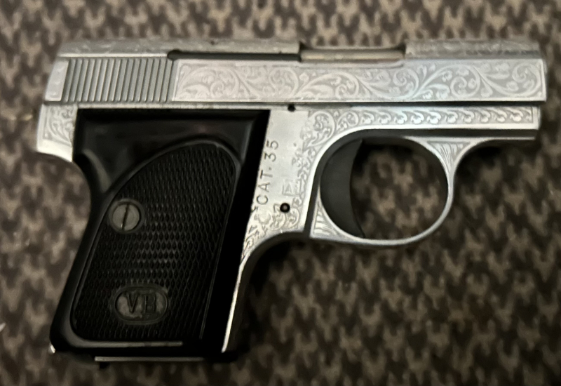 Bernardelli Model 68 Graviert im cal. 6,35 Browning – Bild 1