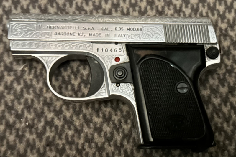 Bernardelli Model 68 Graviert im cal. 6,35 Browning – Bild 2