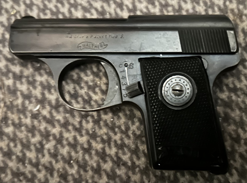 Walther Model 9 im cal. 6,35 – Bild 1