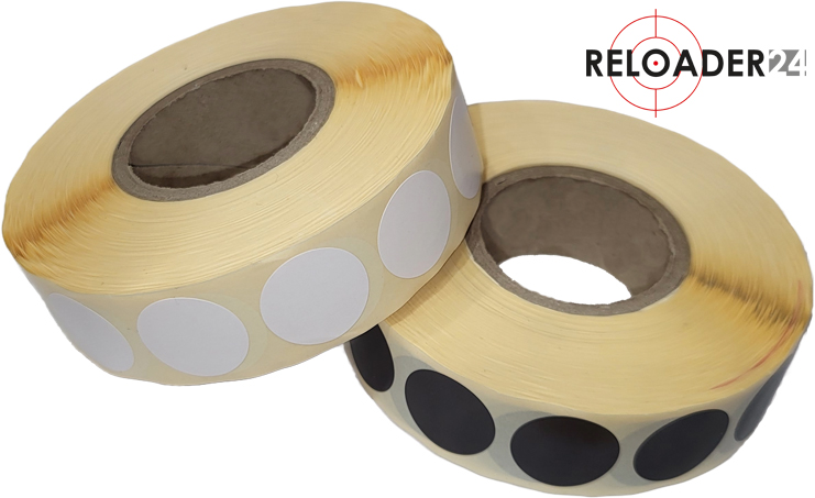 10.000 Schusspflaster ø 20mm WEIß/WEISS, 5x 2000er Rolle - NEU – Bild 1