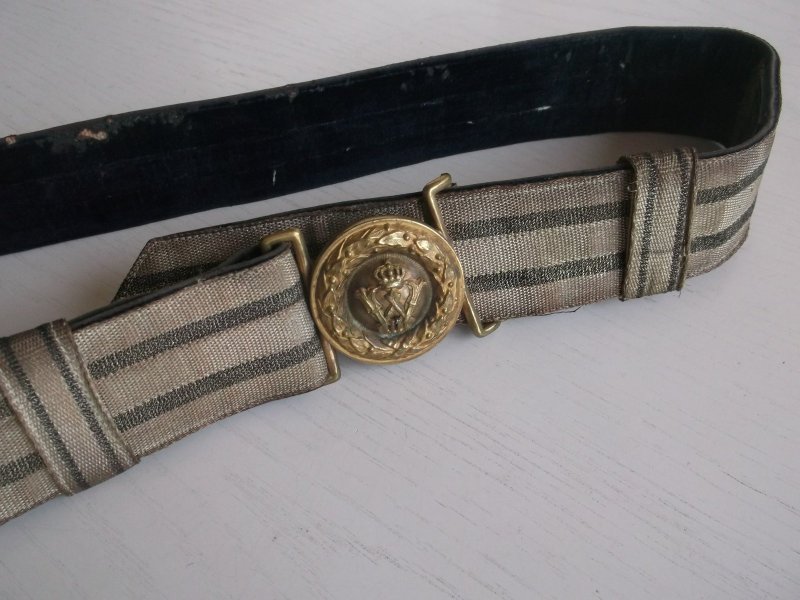 ***Preussen-Kaiser Wilhelm II- Offizier-FELDBINDE-Koppel -WKI - deutsche Armee-Preußen- 1914-1918*** – Bild 1