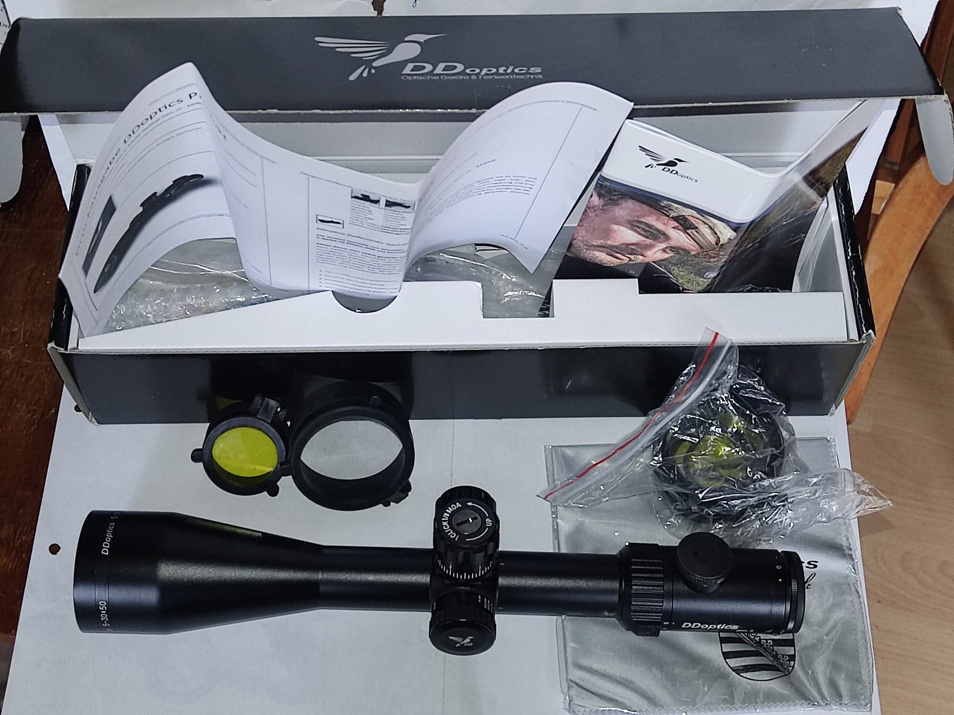 ZF DDOptics Nachtfalke Gen 3 5-30x50 NFX mit iFiber Zielfernrohr – Bild 2