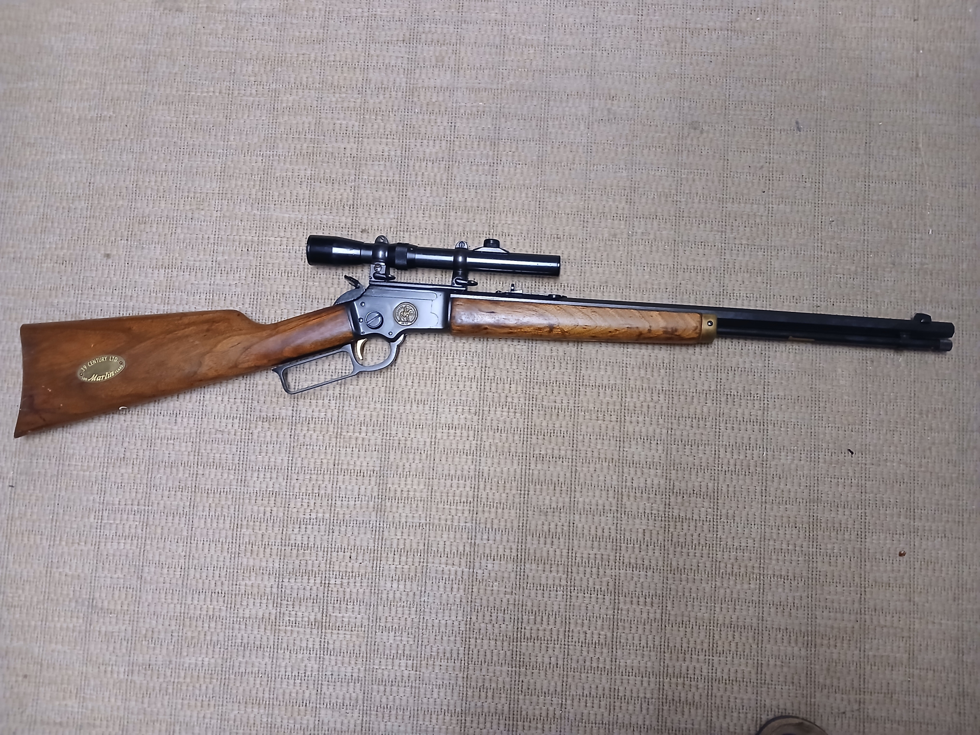 Traumwaffe Marlin M39, Achtkantlauf, .22lr – Bild 1