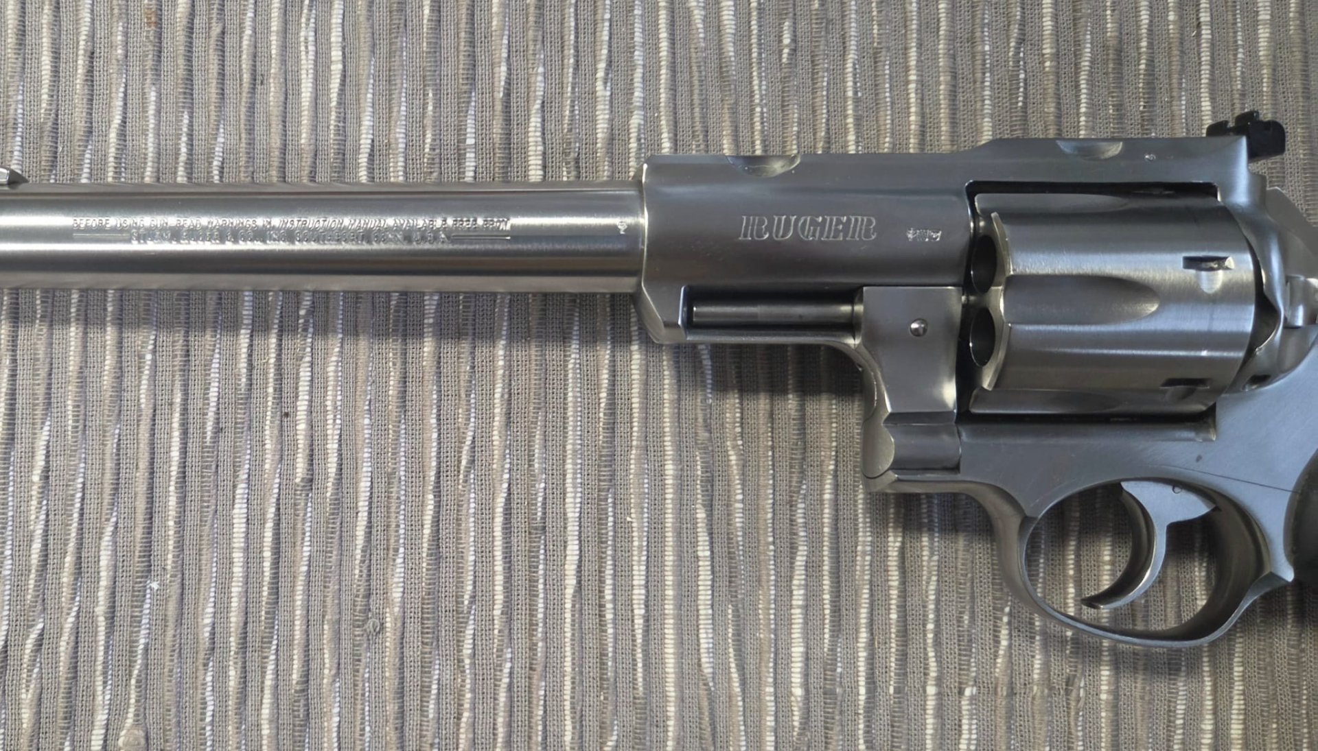 Revolver - Ruger Super Redhawk - .44 Mag - mit Montageringen – Bild 4