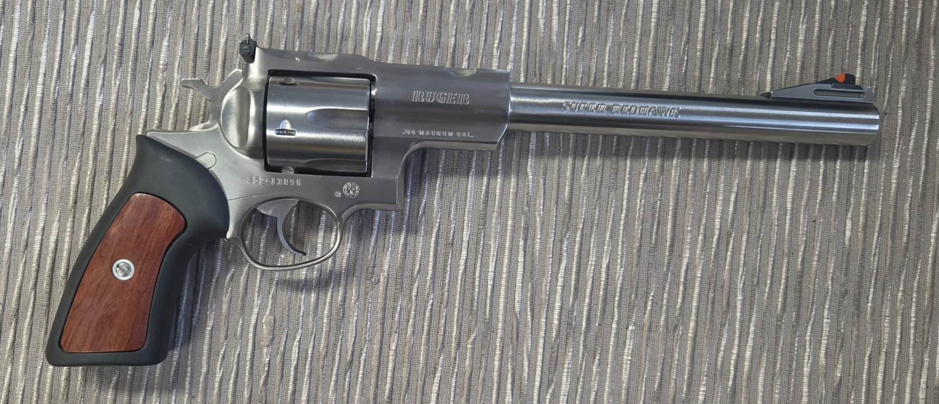 Revolver - Ruger Super Redhawk - .44 Mag - mit Montageringen – Bild 2