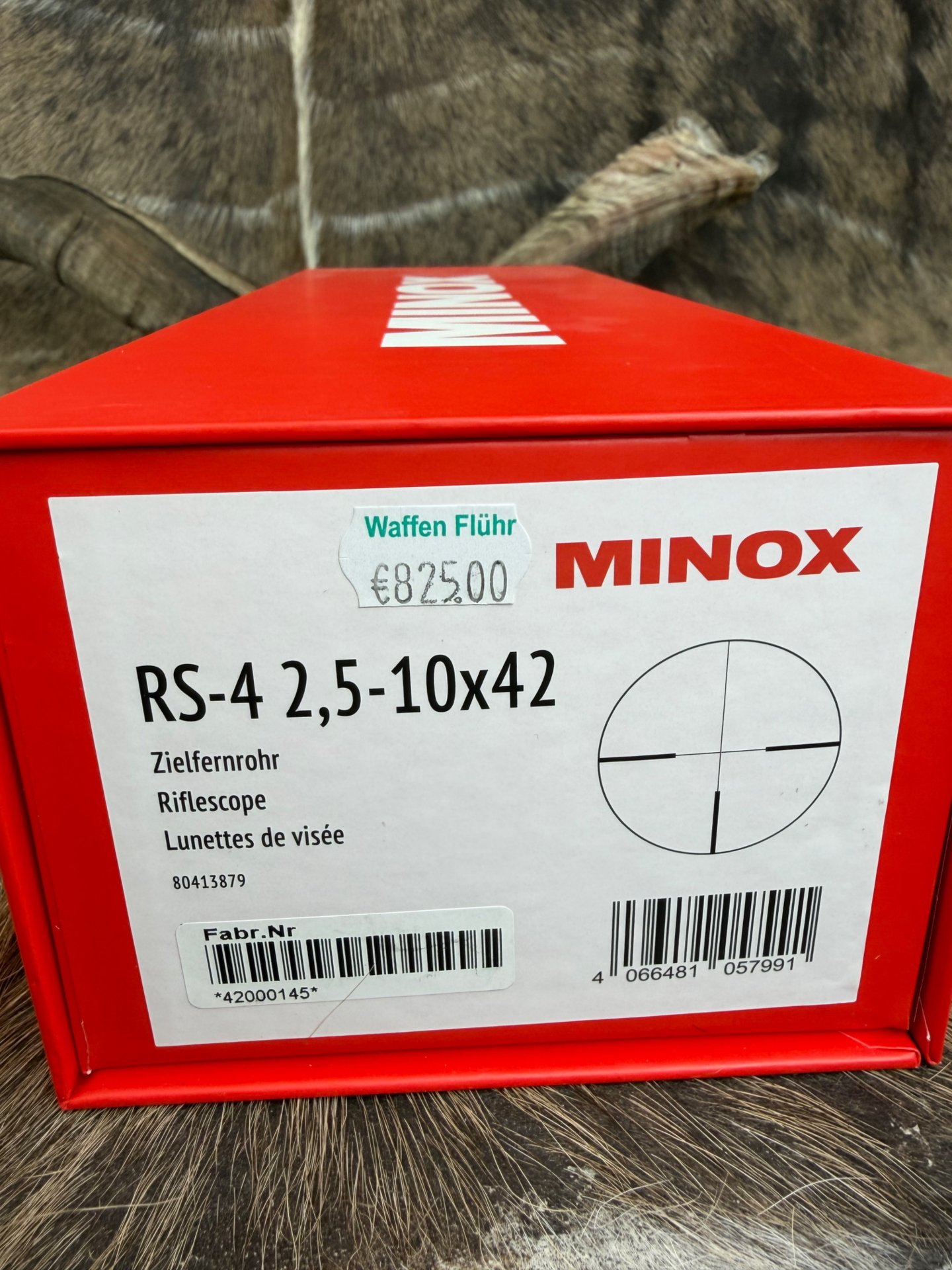 Zielfernrohr Minox RS-4 2,5-10x42 Ringe NEU von WAFFEN FLÜHR ANSBACH – Bild 6