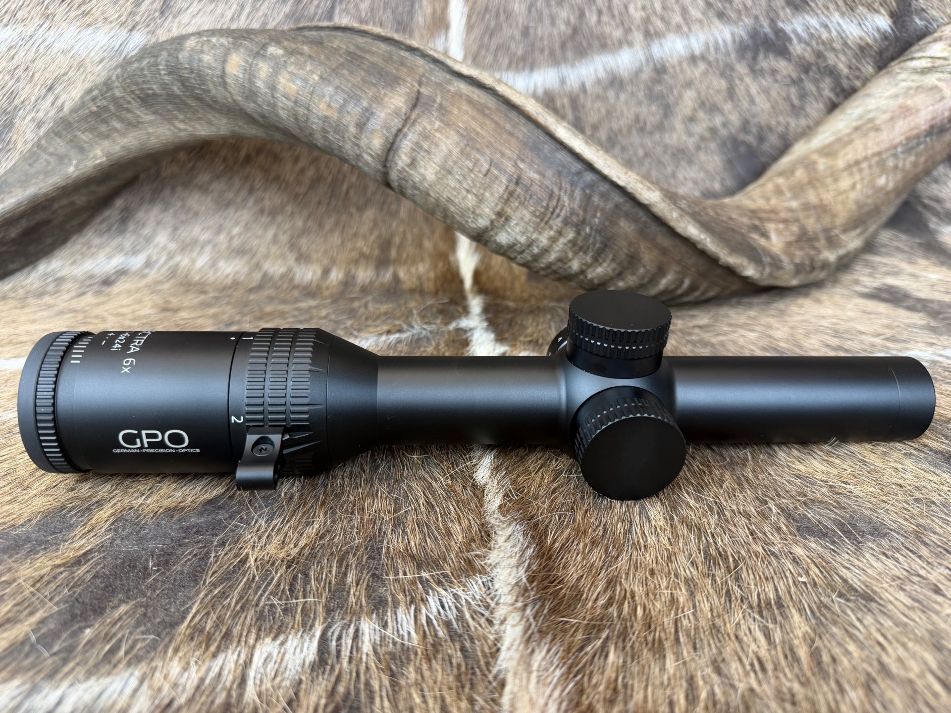 Zielfernrohr GPO Spectra 6x 1-6x24i Ringe NEU von WAFFEN FLÜHR ANSBACH – Bild 4