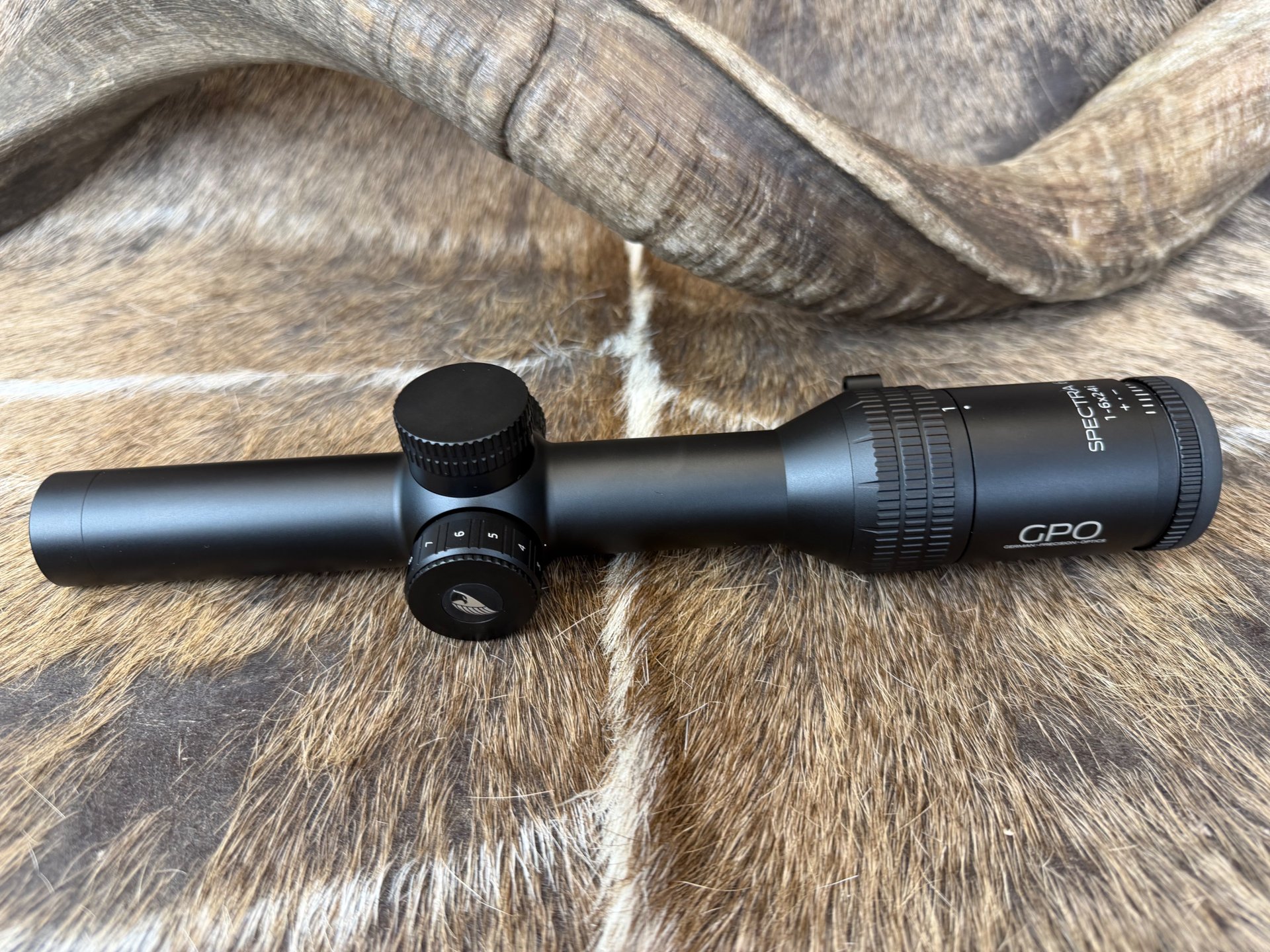 Zielfernrohr GPO Spectra 6x 1-6x24i Ringe NEU von WAFFEN FLÜHR ANSBACH – Bild 2